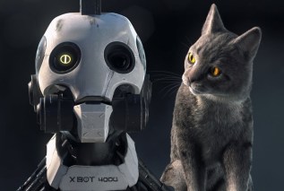 love death and robots cat