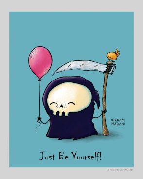 just be yourself lil reaper vikram madan